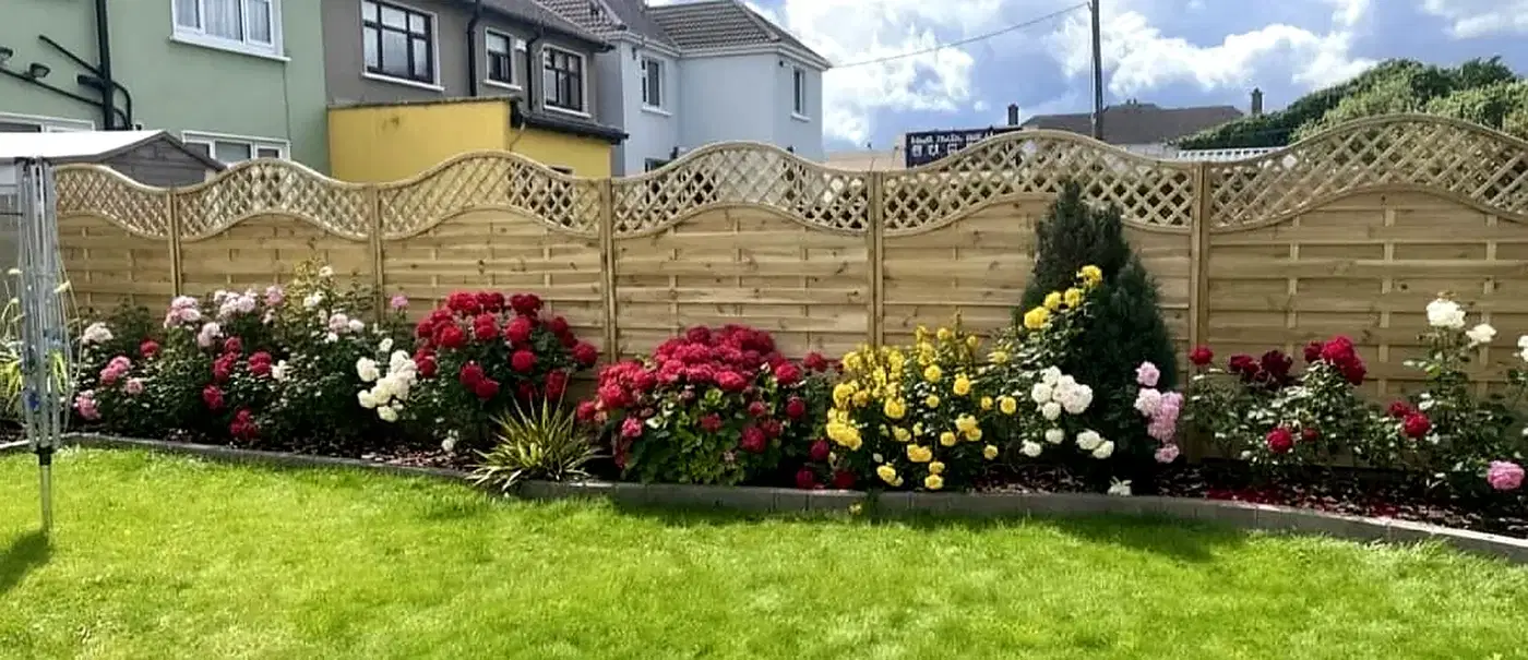 Timber Garden Fence