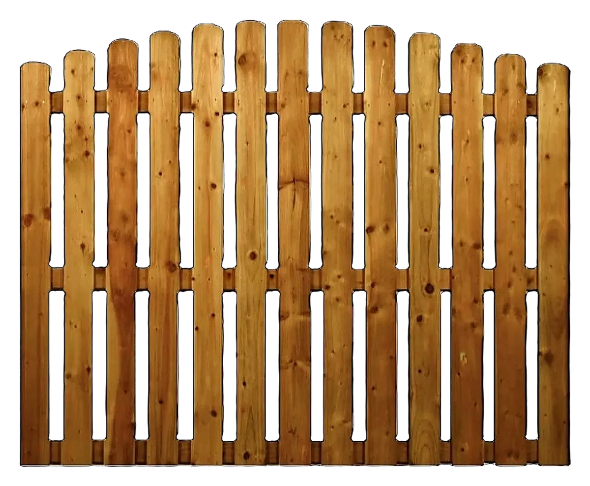 Arched Cottage Fence Panel