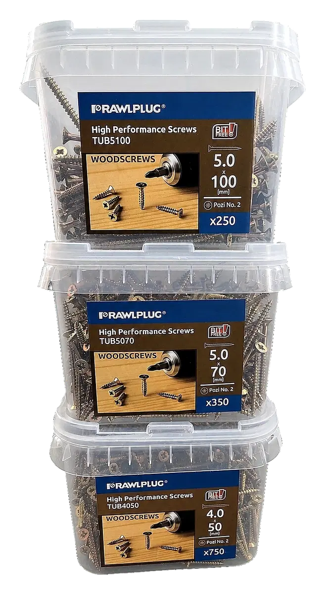 Wood Screws (Rawlplug)