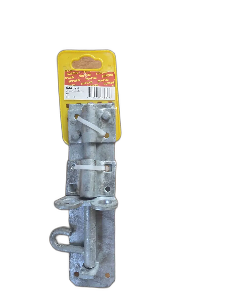 6" Padbolt